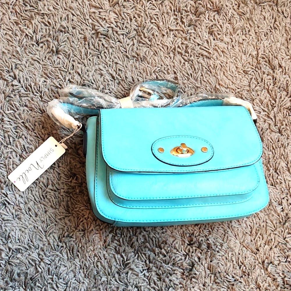 Blue purse